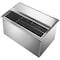 Amgood 18 in. x 24 in. Stainless Steel Drop-in Ice Bin AMG - ICE BIN XDIIB-182410 - alternate 1